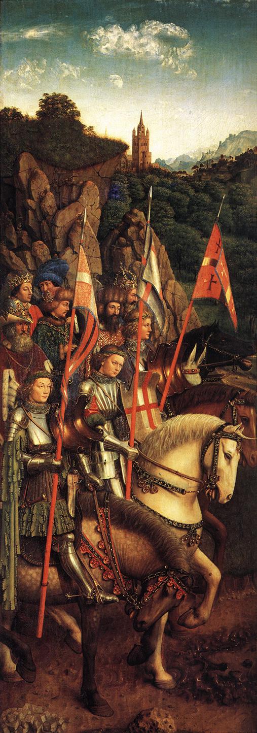 The Ghent Altarpiece - The Soldiers of Christ