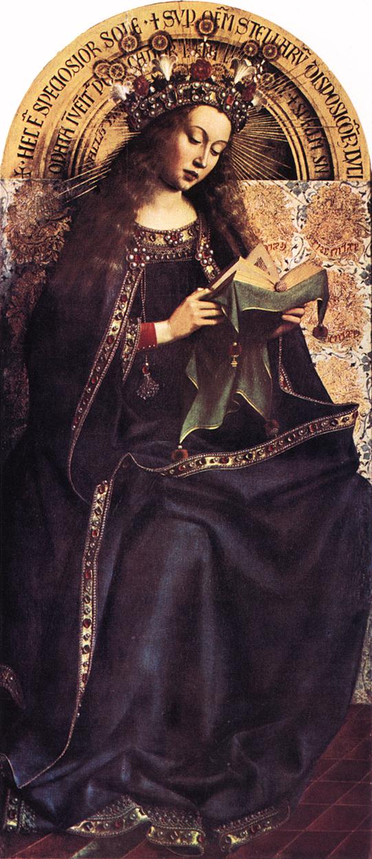 The Ghent Altarpiece - Virgin Mary