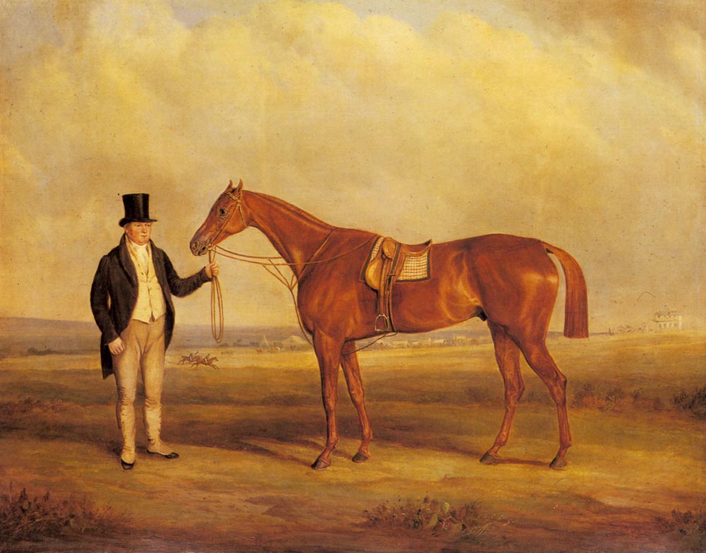 A Gentleman Holding Dangerous, the Winner of the Derby