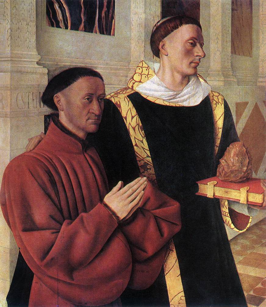 Estienne Chevalier with St Stephen