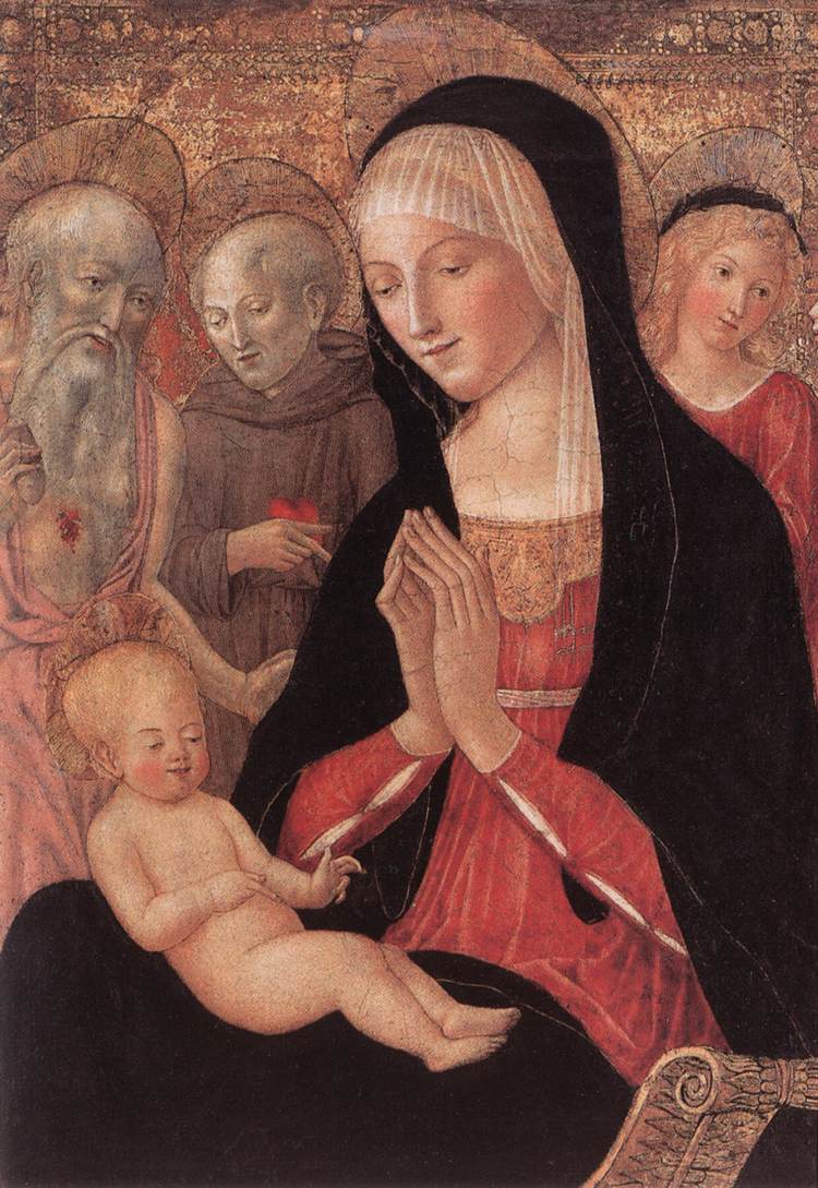 Madonna and Child with Saints and Angels