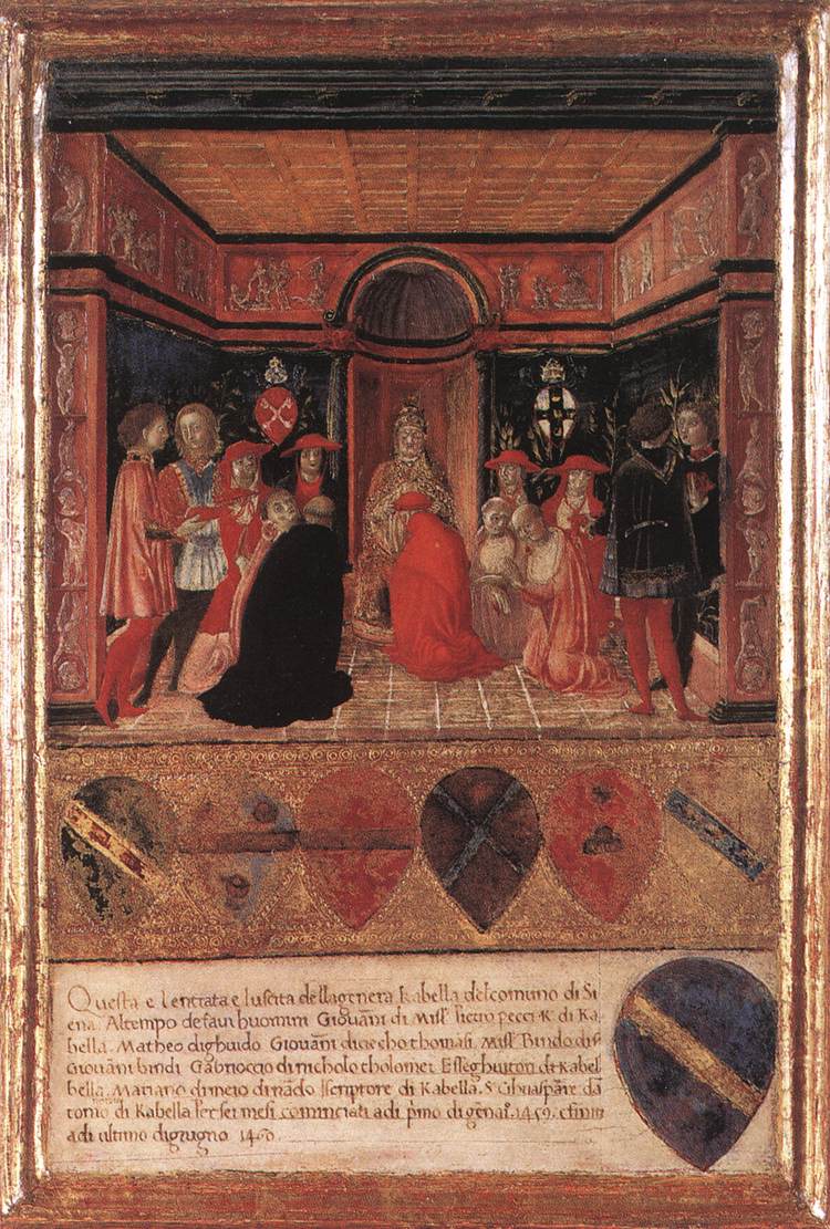 Pope Pius II Names Cardinal His Nephew