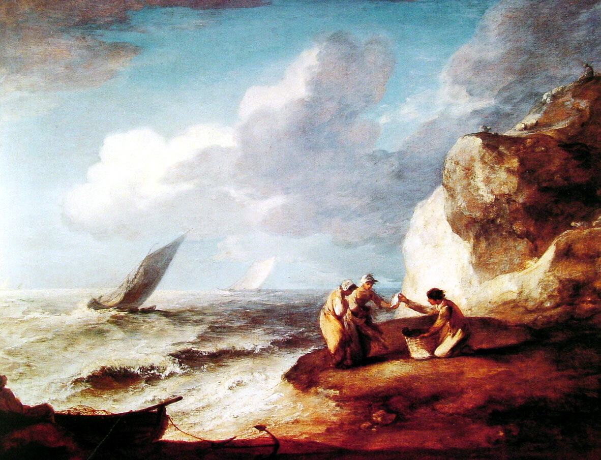 A Rocky Coastal Scene