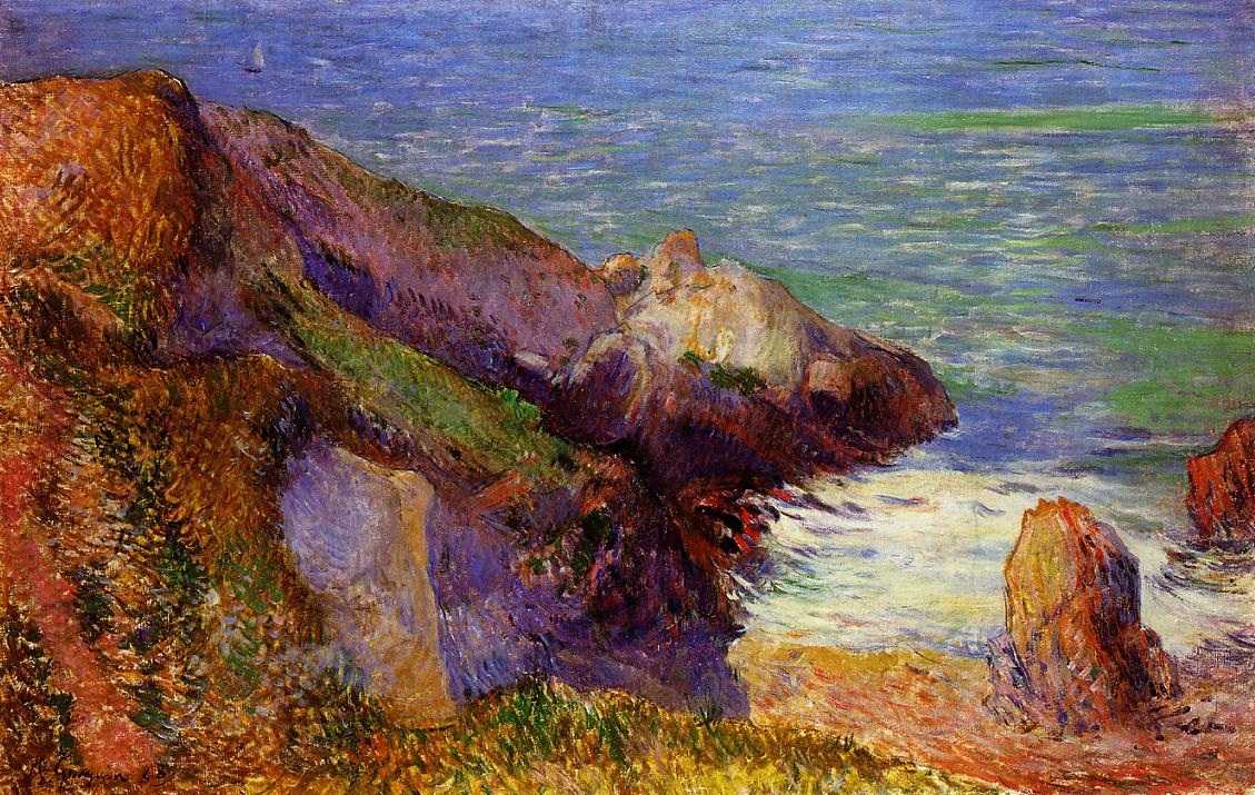 Rocks on the Breton Coast