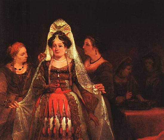 The Jewish Bride (Esther Bedecked)