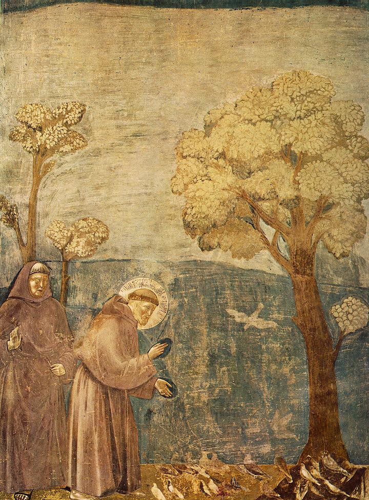 Legend of St Francis 15 Sermon to the Birds