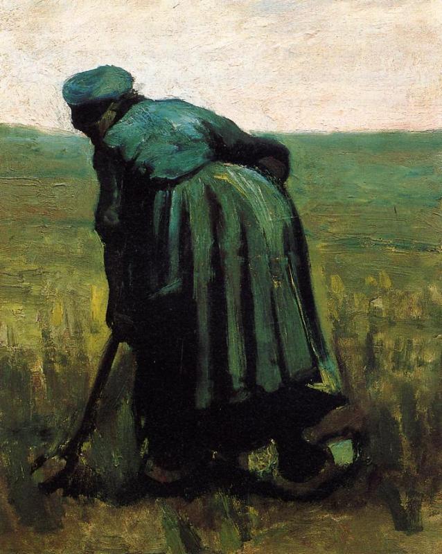 Peasant Woman Digging 1