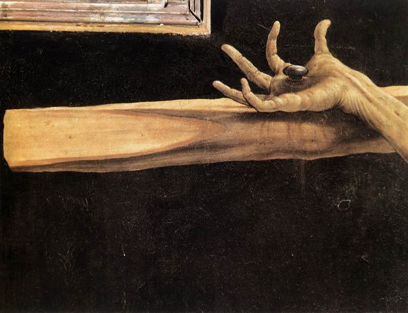 Isenheim Altarpiece - The Crucifixion (detail) 4