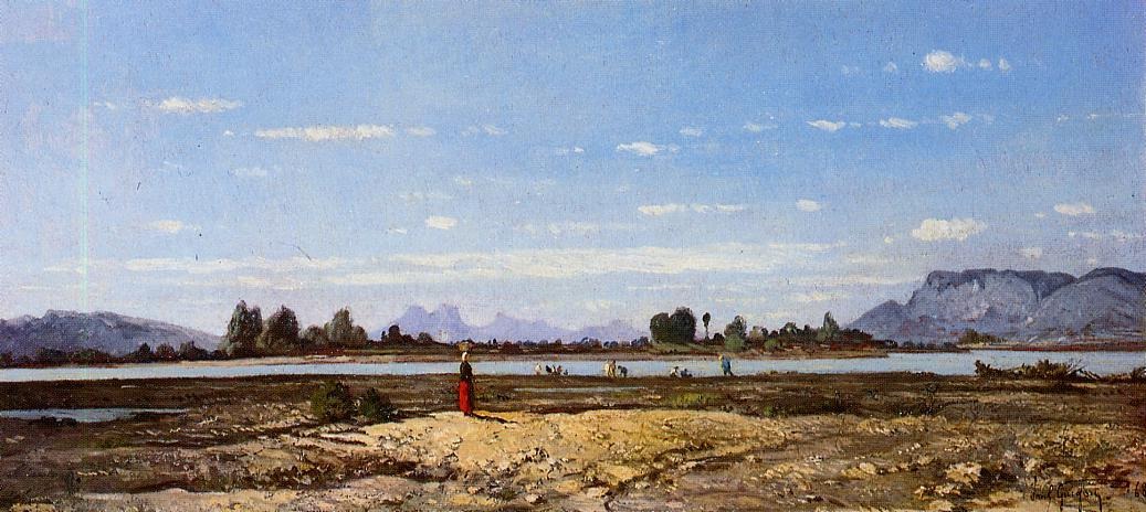 Landscape, the Banks of the Durance