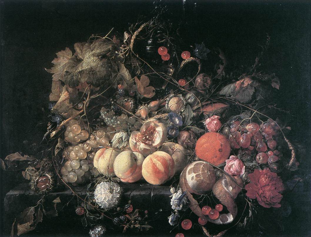 Still-Life with Flowers and Fruit