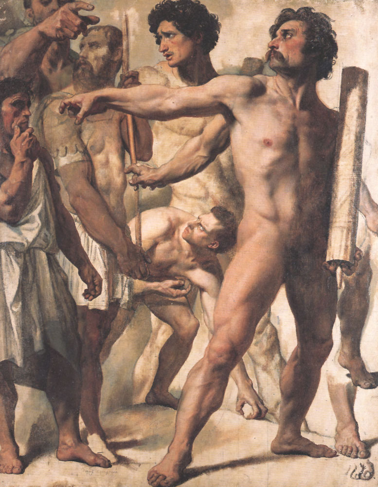 Study for The Martyrdom of St. Symphorien 1