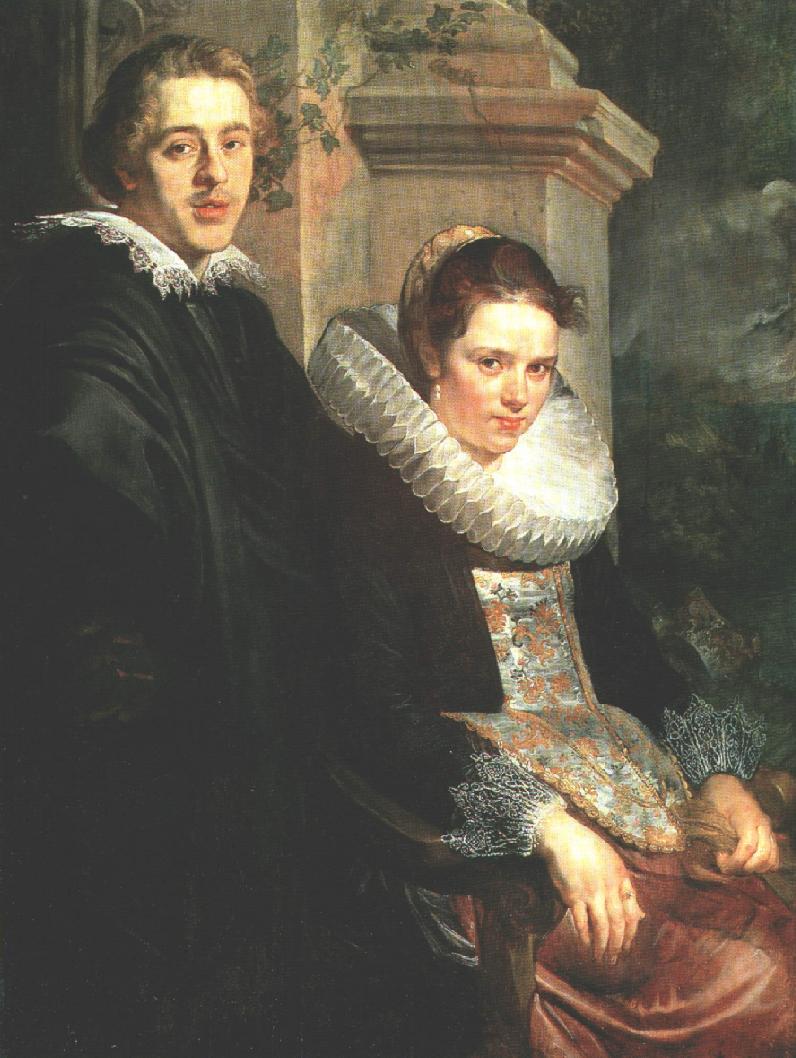 Portrait of a Young Married Couple