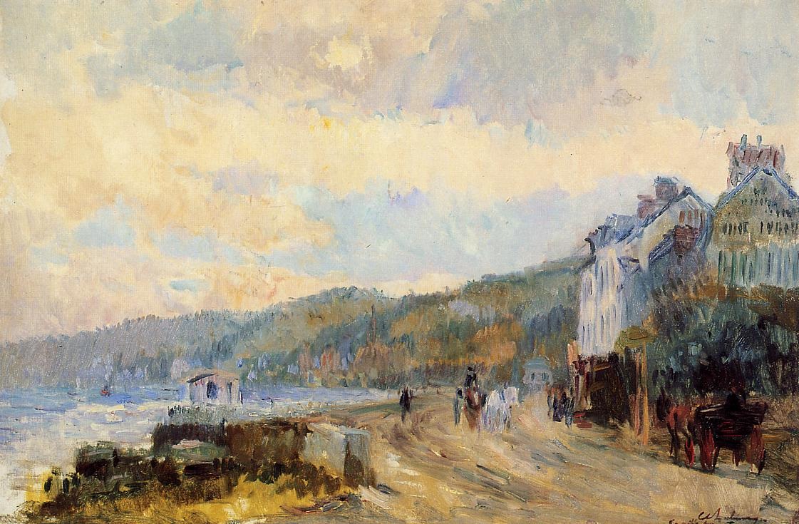 The Seine at Croisset, near Rouen