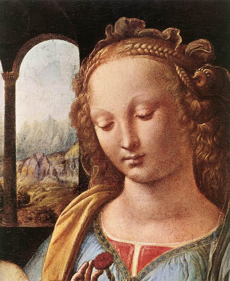 Madonna of the Carnation (detail) 1