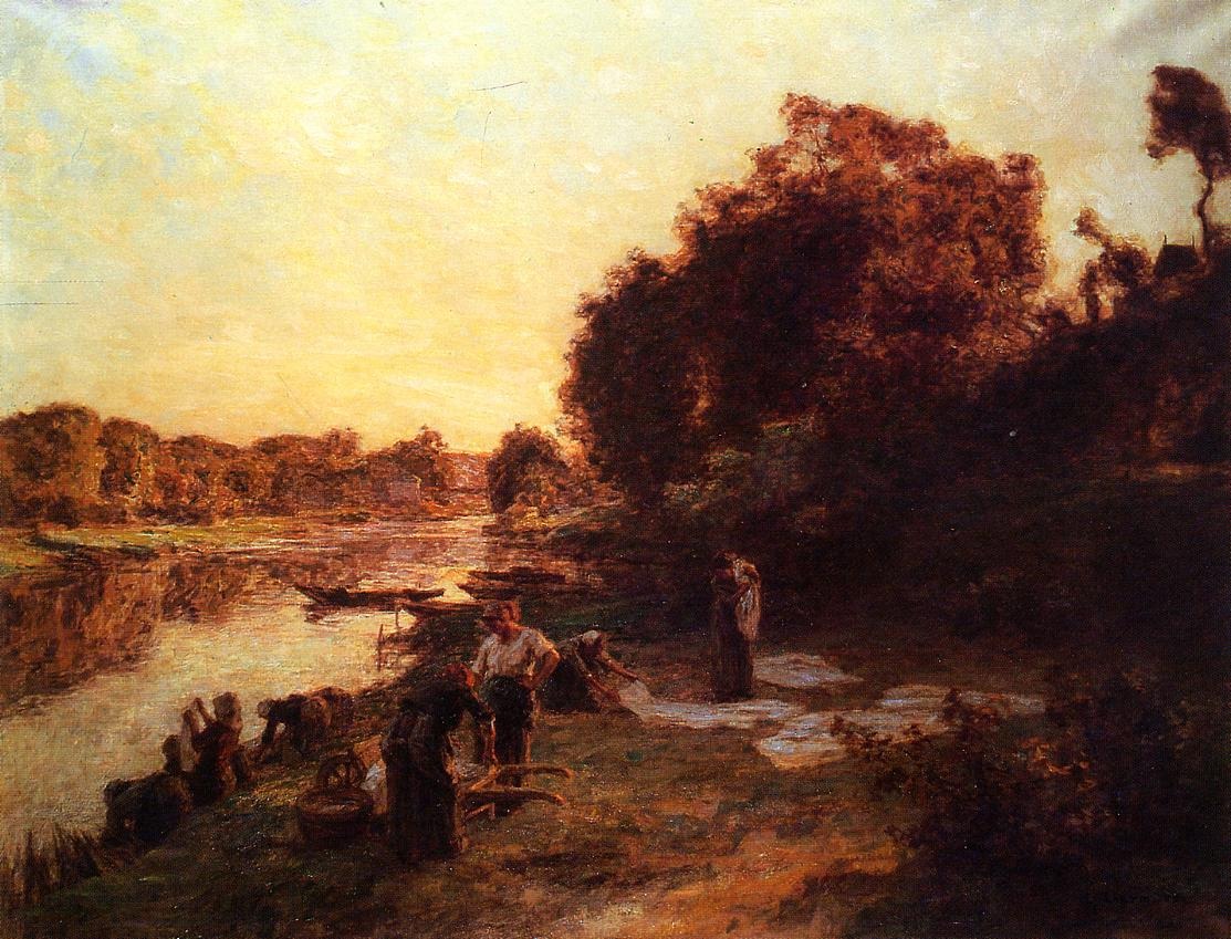 Washerwomen by the Banks of the Marne 1