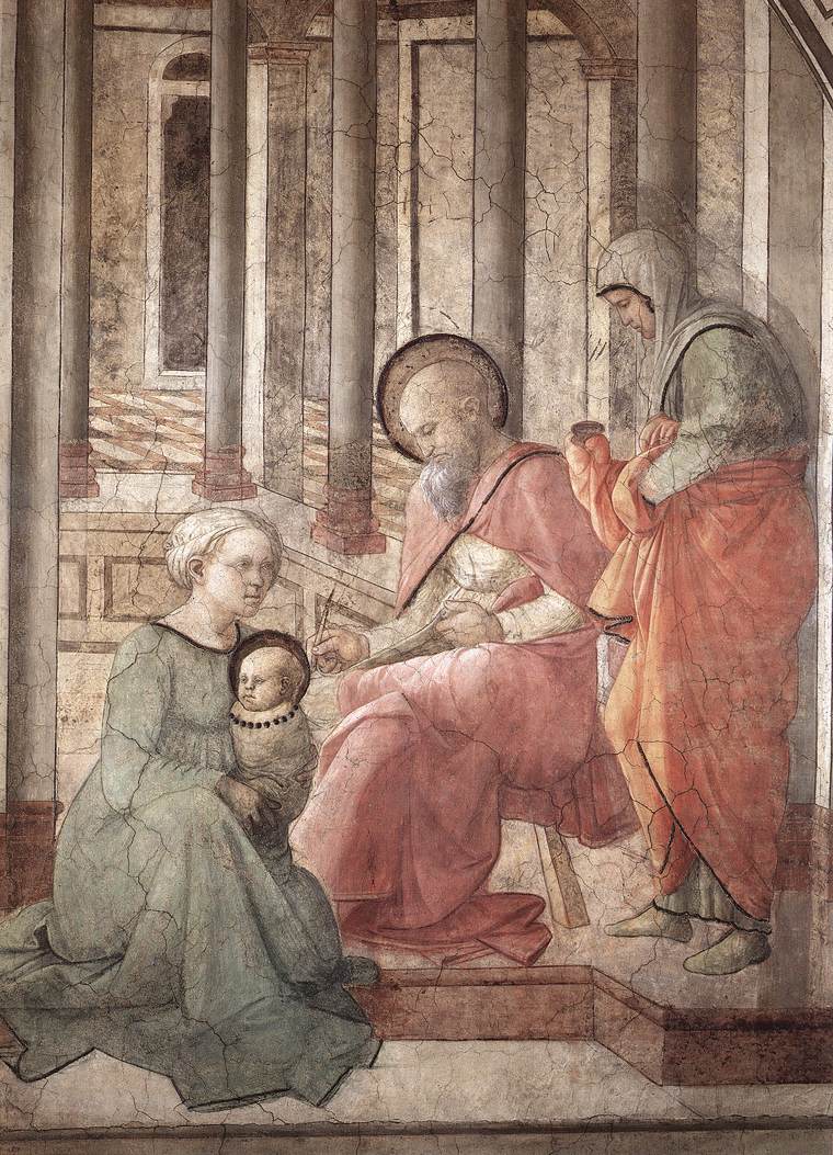 Birth and Naming St John (detail)