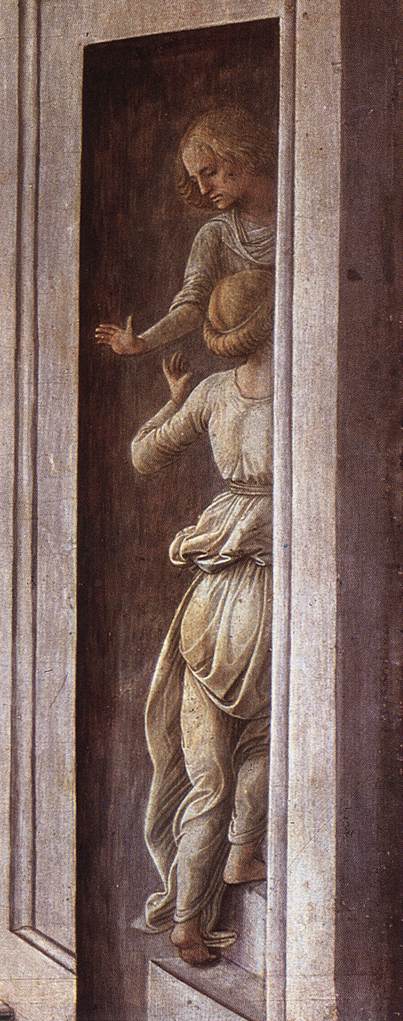 The Annunciation with two Kneeling Donors (detail) 2