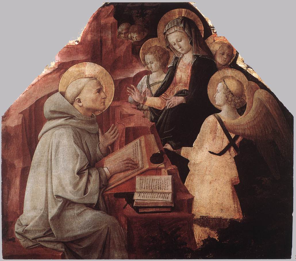 The Virgin Appears to St Bernard