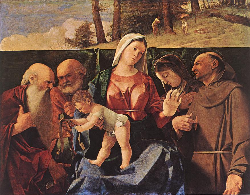 Madonna and Child with Saints 1