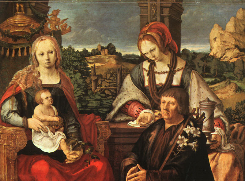 Madonna and Child with Mary Magdalene and a Donor