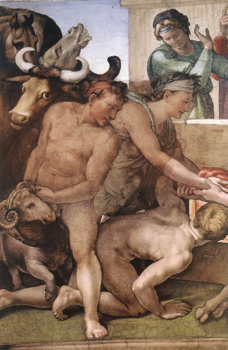 Genesis - 7 Sacrifice of Noah (Detail) 1