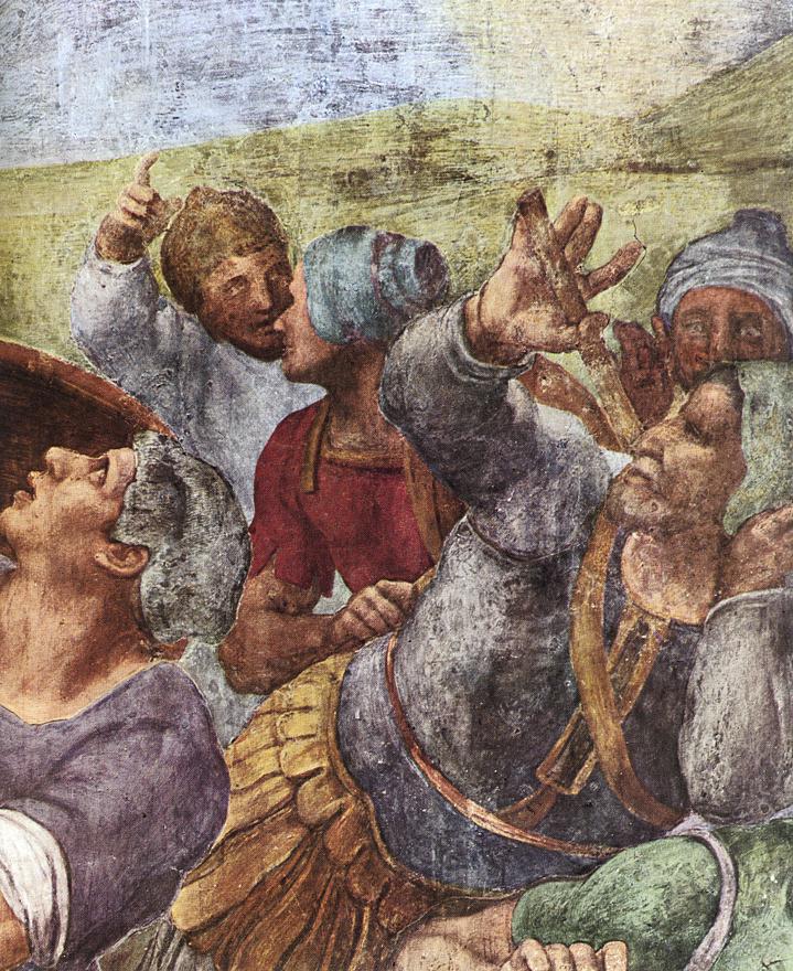 The Conversion of Saul (detail) 2