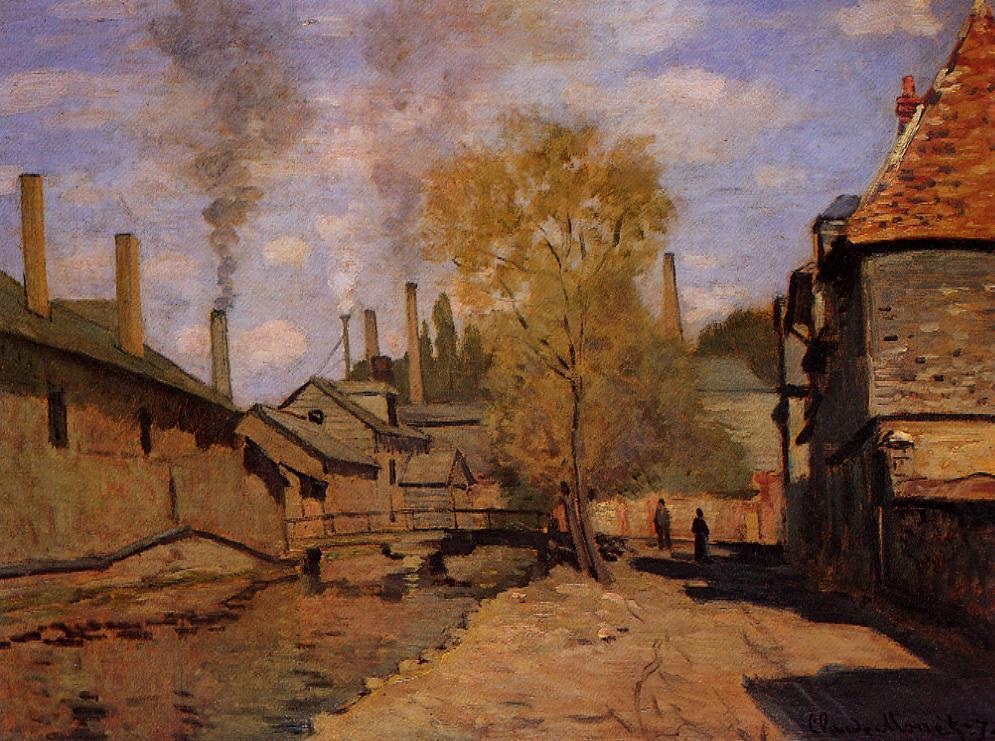 Factories at Deville, near Rouen