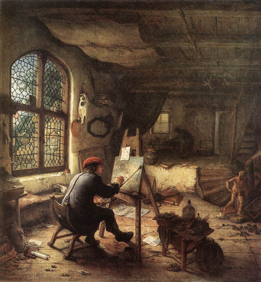 The Painter in His Studio