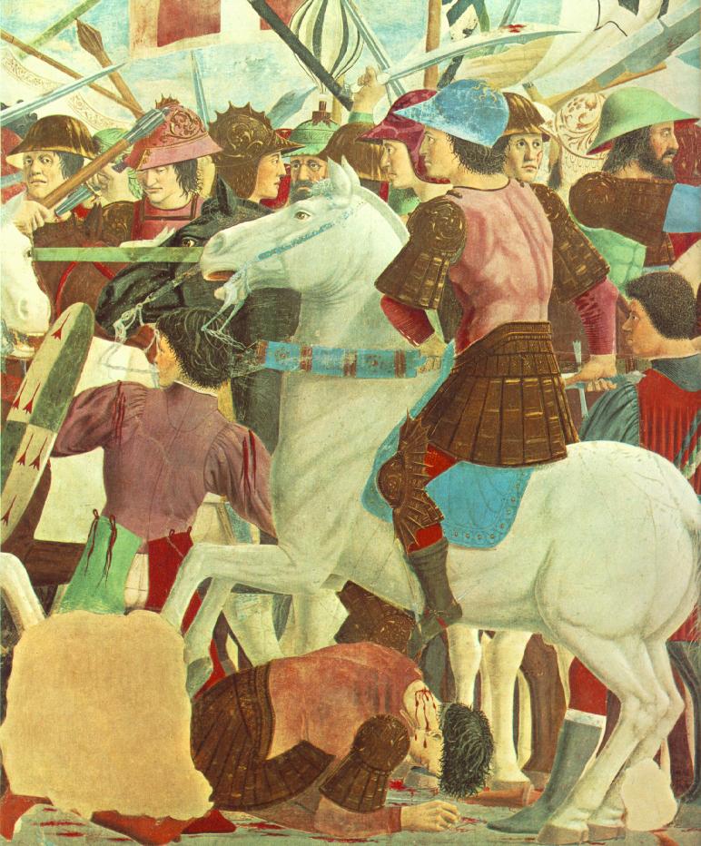 Battle between Heraclius and Chosroes (detail) 2