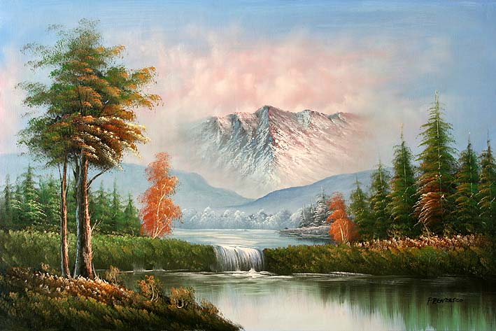 Classic Mountain Landscape