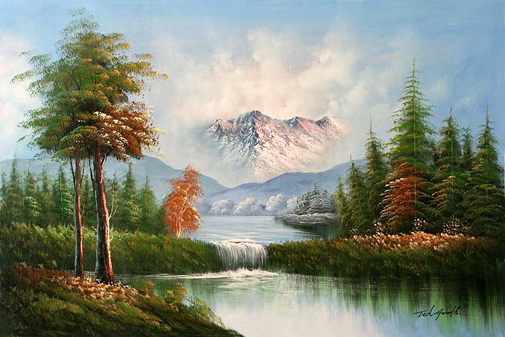 Classic Mountain Landscape