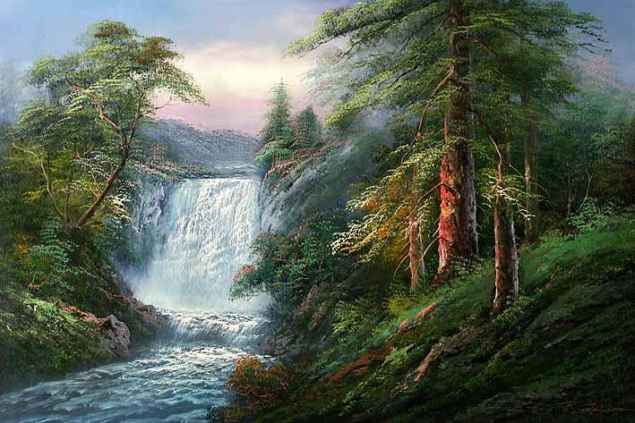 Waterfall Landscape