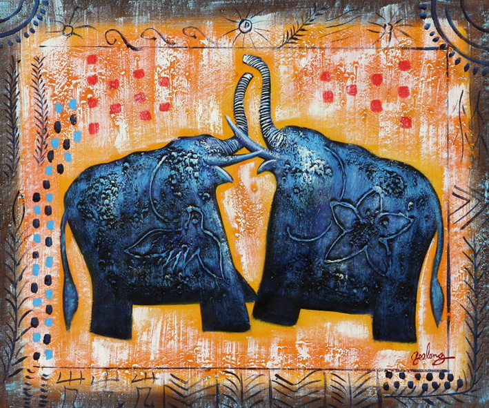 Blue Elephants