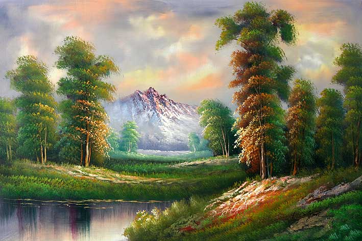 Classic Mountain Landscape