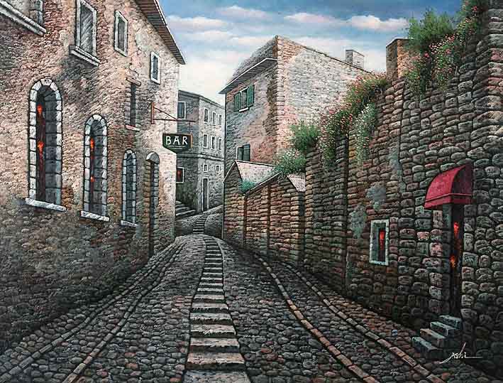 Cobblestone Alley