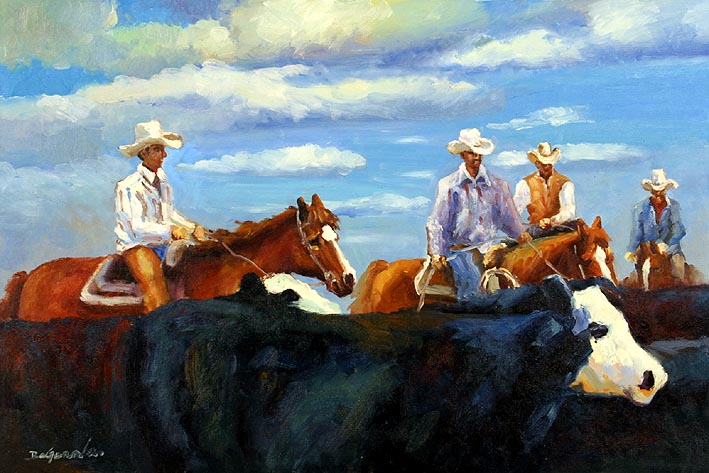 Cowboys Among The Cattle