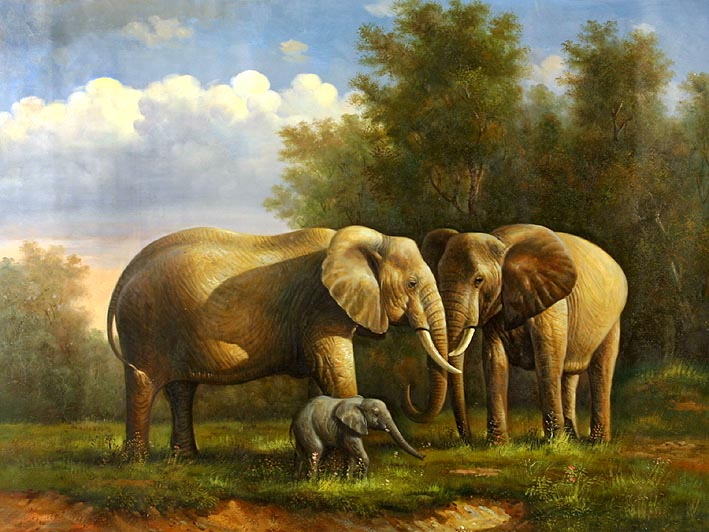 Family in the Field