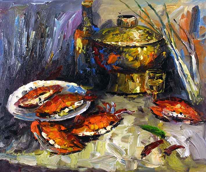 Still Life with Crabs