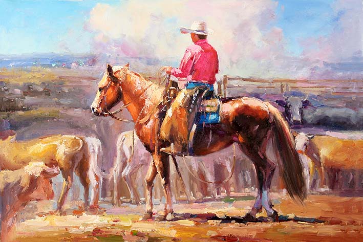 Cattle Drover at Work