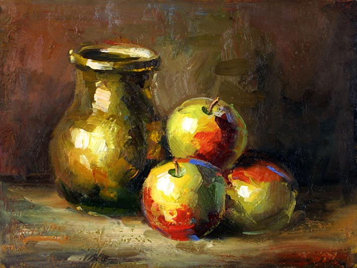 Pot and Apples