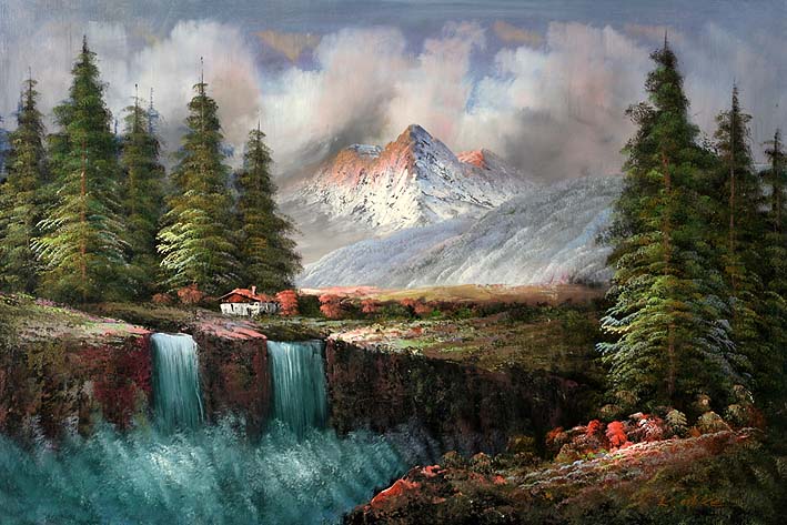 Waterfall Landscape