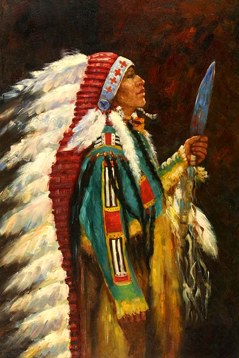 A Native American Fighter