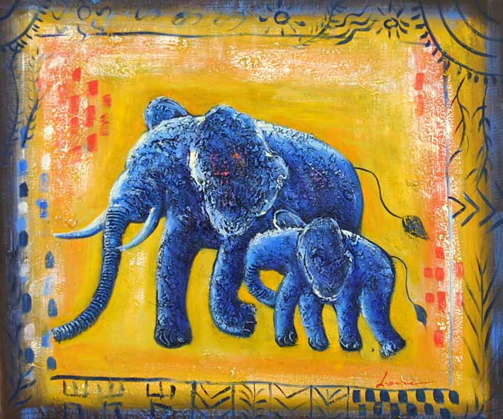 Blue Elephants