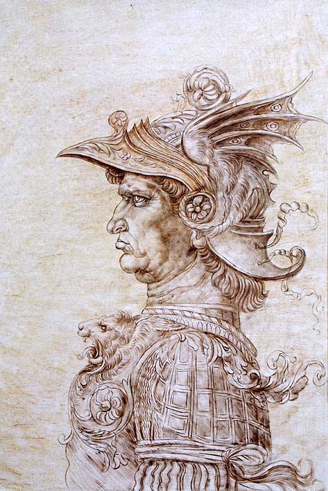 Head of a Condottiere