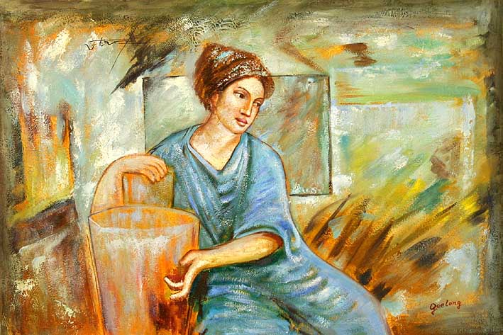 Woman with Pitcher