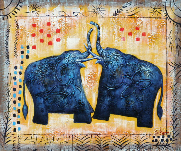 Blue Elephants