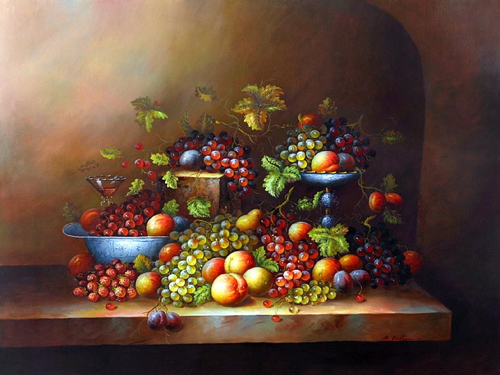 Classic Fruit Still Life