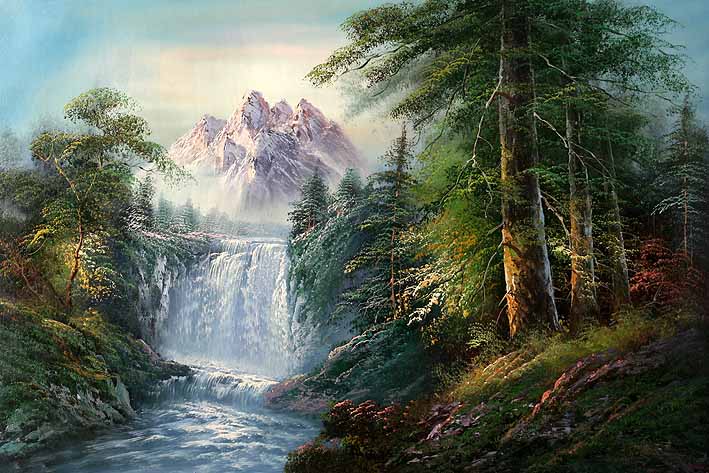 Waterfall Landscape