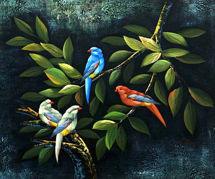 Small Tropical Birds