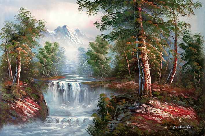 Waterfall Landscape